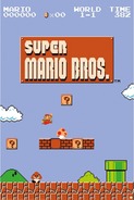Super Mario Bros. game placeholder